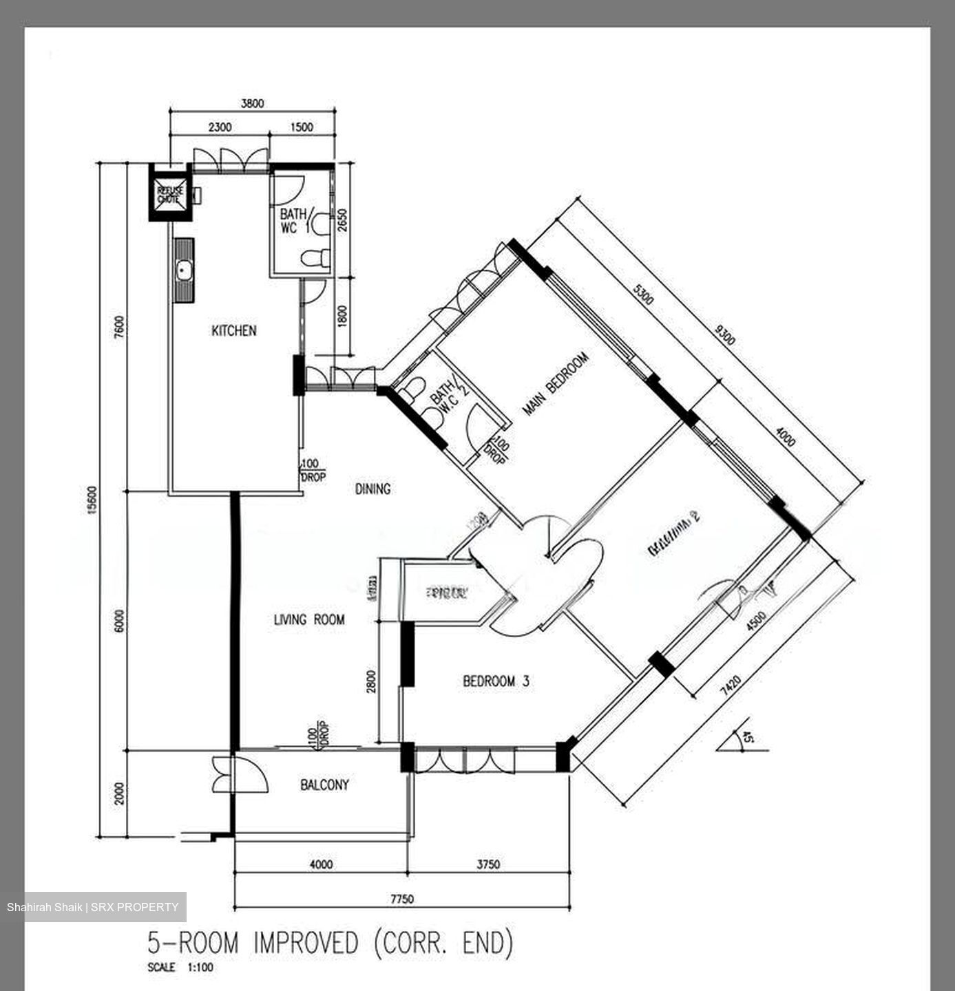 Blk 298 Tampines Street 22 (Tampines), HDB 5 Rooms #568254541